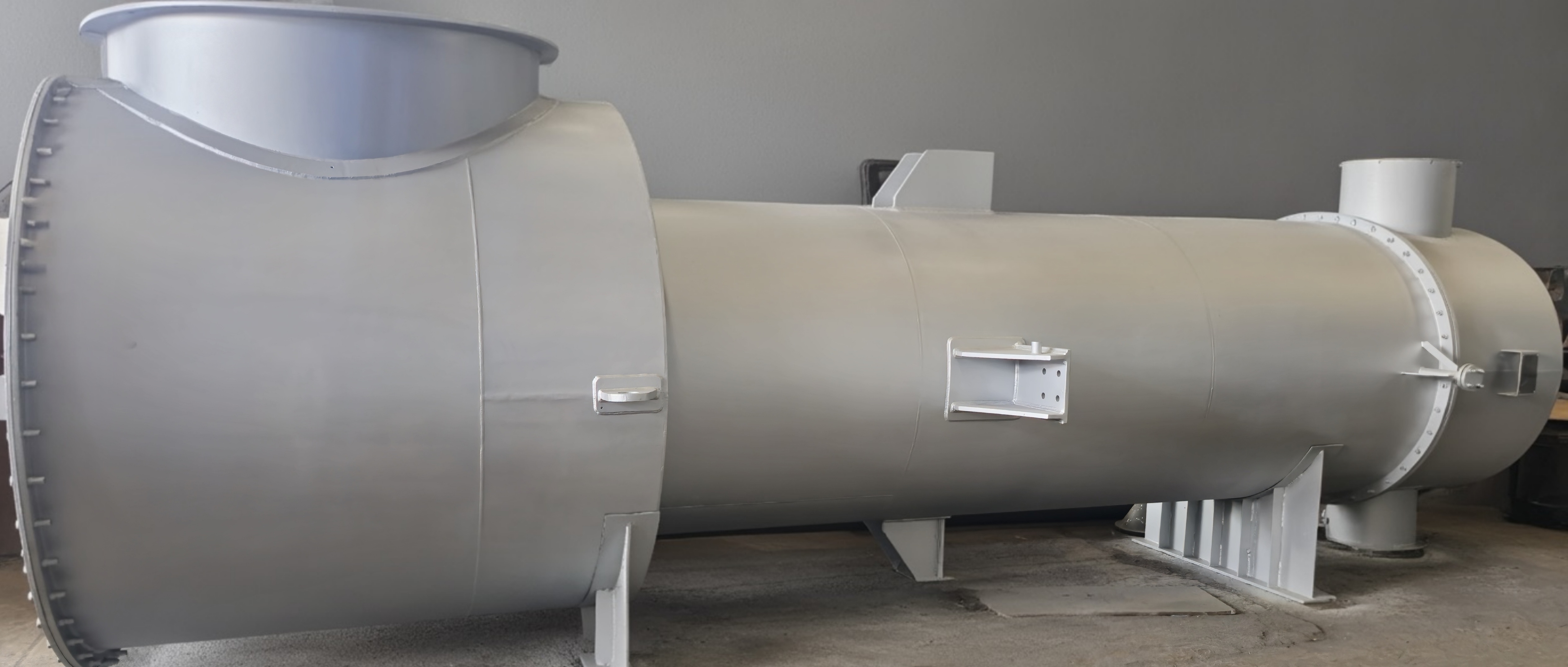 1200 Deg Flue Gas Heat Exchanger